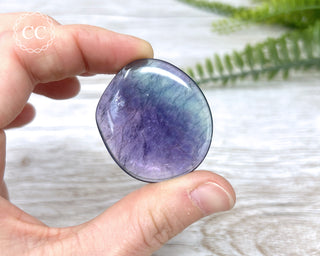Rainbow Fluorite Palm Stone