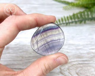 Rainbow Fluorite Palm Stone