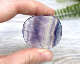 Rainbow Fluorite Palm Stone