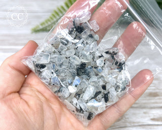 Rainbow Moonstone Crystal Chips 50g