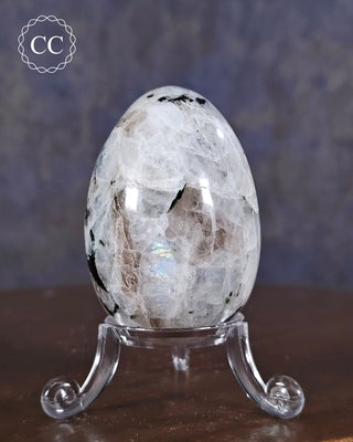 Rainbow Moonstone Egg #12