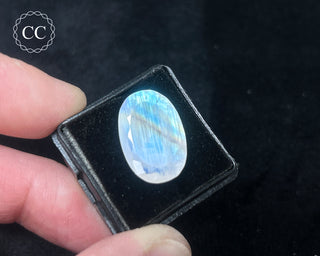 Rainbow Moonstone Faceted Gem #1