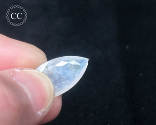 Rainbow Moonstone Faceted Gem DISCOUNT#9