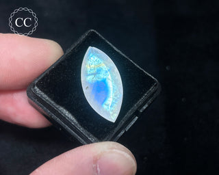 Rainbow Moonstone Faceted Gem DISCOUNT#9