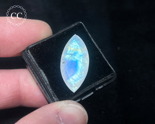 Rainbow Moonstone Faceted Gem DISCOUNT#9