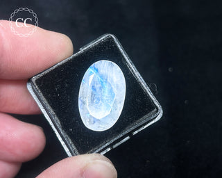 Rainbow Moonstone Faceted Gem #10
