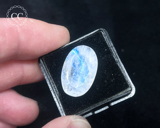 Rainbow Moonstone Faceted Gem #10