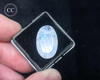 Rainbow Moonstone Faceted Gem #10