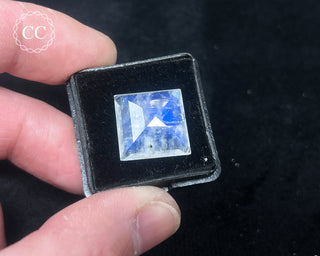 Rainbow Moonstone Faceted Gem #2