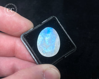 Rainbow Moonstone Faceted Gem DISCOUNT #3