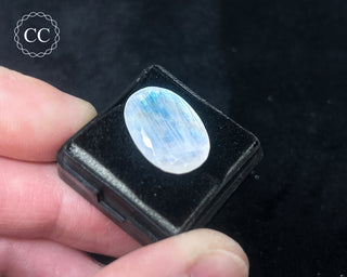 Rainbow Moonstone Faceted Gem #1