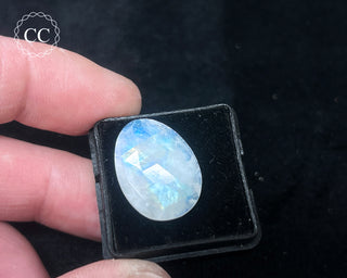 Rainbow Moonstone Faceted Gem DISCOUNT #3