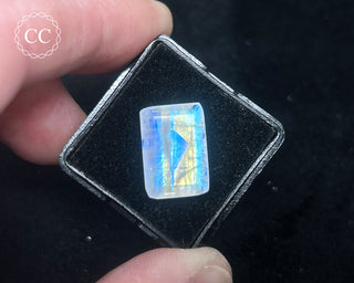 Rainbow Moonstone Faceted Gem #5
