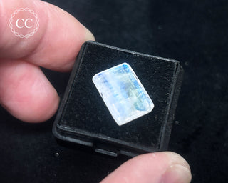 Rainbow Moonstone Faceted Gem #5