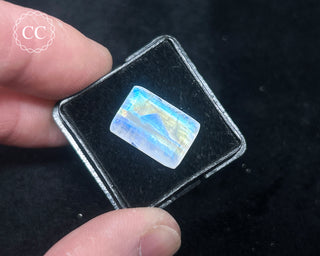 Rainbow Moonstone Faceted Gem #5