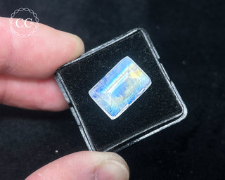 Rainbow Moonstone Faceted Gem #5