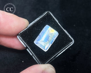 Rainbow Moonstone Faceted Gem #5