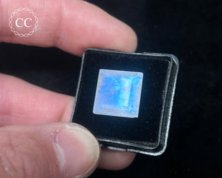 Rainbow Moonstone Faceted Gem #6