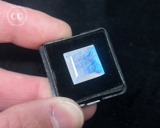 Rainbow Moonstone Faceted Gem #6