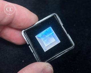 Rainbow Moonstone Faceted Gem #6