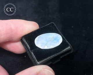 Rainbow Moonstone Faceted Gem #1