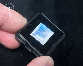 Rainbow Moonstone Faceted Gem #6