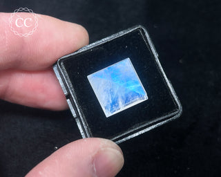 Rainbow Moonstone Faceted Gem #6