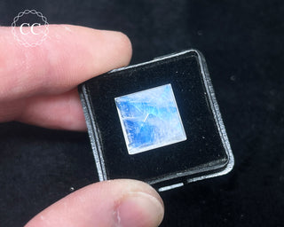 Rainbow Moonstone Faceted Gem #6