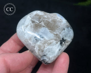 Rainbow Moonstone Heart #2