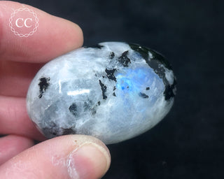 Rainbow Moonstone Lingam #3