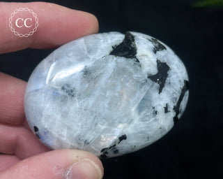 Rainbow Moonstone Chunky Palm Stone #11