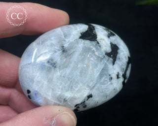 Rainbow Moonstone Chunky Palm Stone #11