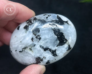 Rainbow Moonstone Chunky Palm Stone #11