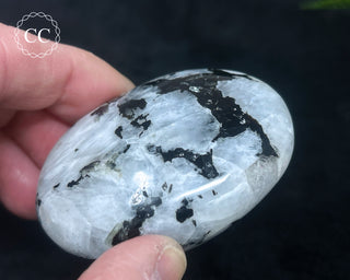 Rainbow Moonstone Chunky Palm Stone #11