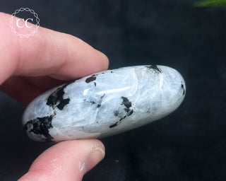 Rainbow Moonstone Chunky Palm Stone #11
