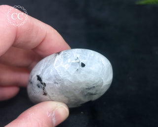 Rainbow Moonstone Chunky Palm Stone #11