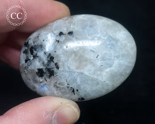 Rainbow Moonstone Chunky Palm Stone #4