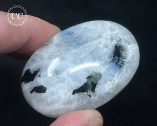 Rainbow Moonstone Chunky Palm Stone #5