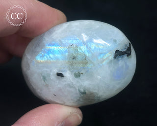 Rainbow Moonstone Chunky Palm Stone #6