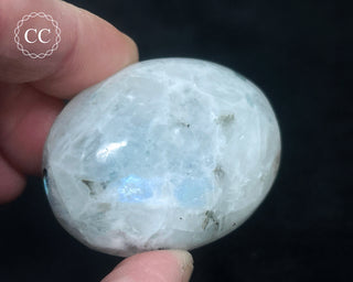 Rainbow Moonstone Chunky Palm Stone #6