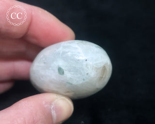 Rainbow Moonstone Chunky Palm Stone #6