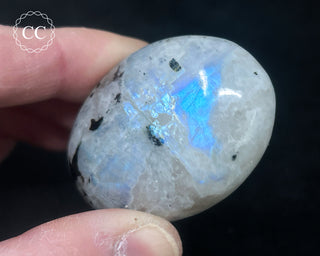 Rainbow Moonstone Chunky Palm Stone #4