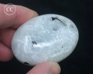 Rainbow Moonstone Chunky Palm Stone #7