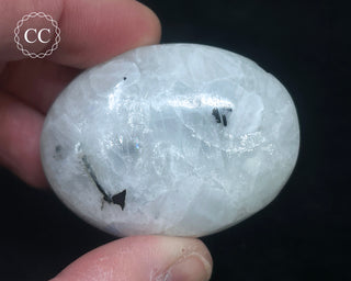 Rainbow Moonstone Chunky Palm Stone #7