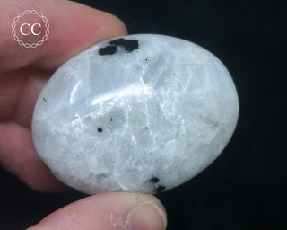 Rainbow Moonstone Chunky Palm Stone #7