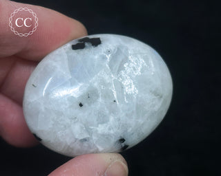 Rainbow Moonstone Chunky Palm Stone #7