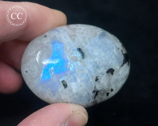 Rainbow Moonstone Chunky Palm Stone #4