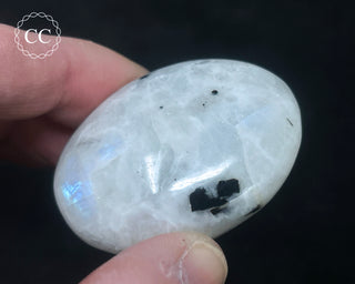Rainbow Moonstone Chunky Palm Stone #7