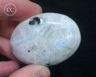 Rainbow Moonstone Chunky Palm Stone #7