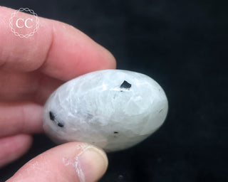 Rainbow Moonstone Chunky Palm Stone #7